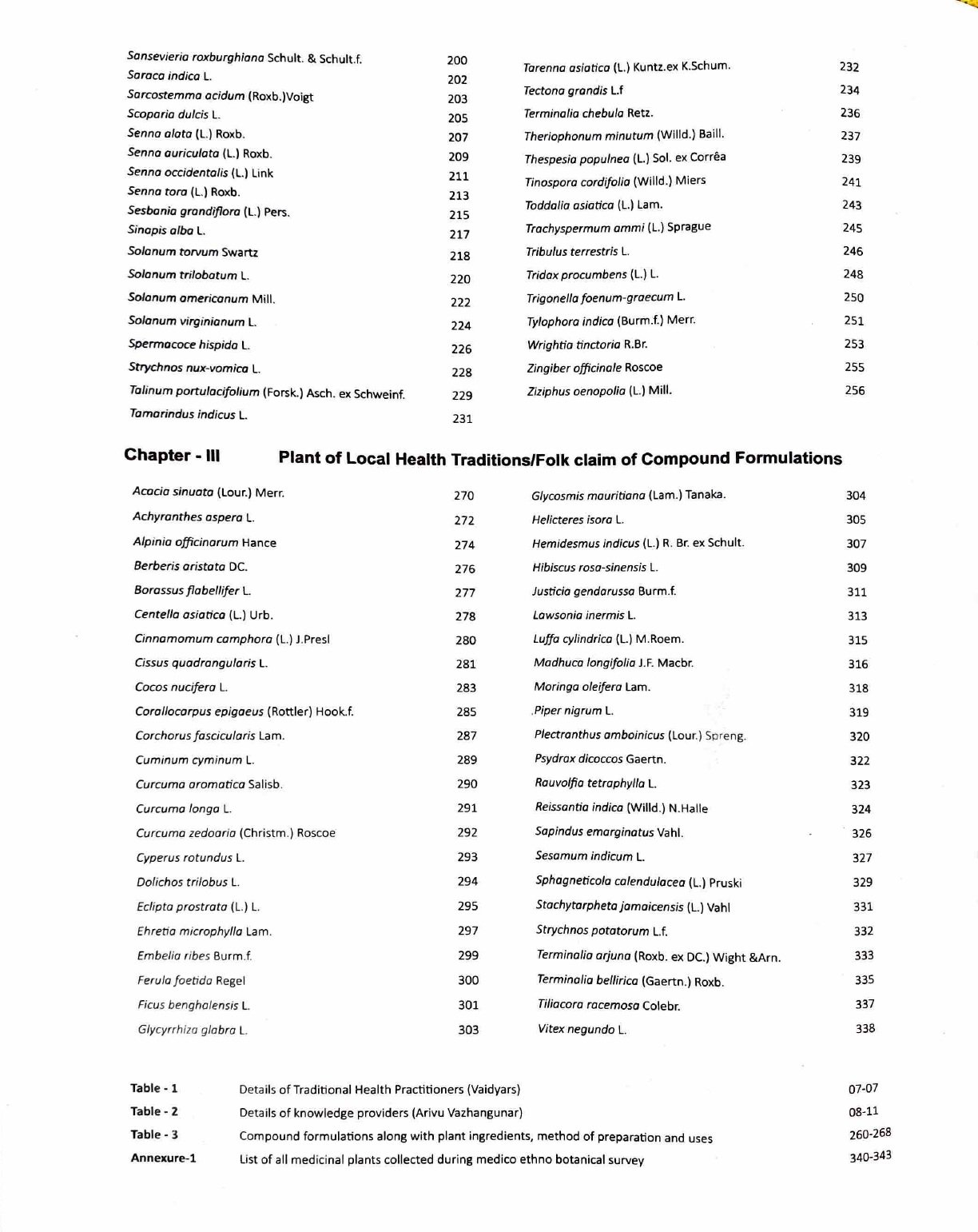 Botanical Biodiversity of Ethno-Medicinal Value (from Chengalpattu Forest division of Eastern Ghats) - Image 3